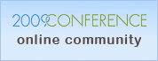 2009 Conference Online Community